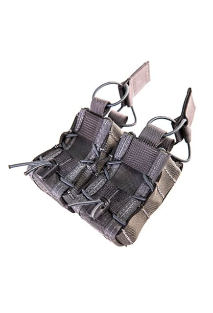 High Speed Gear HSGI 40MM Taco Single Adaptable Pouch Double Wolf Gray