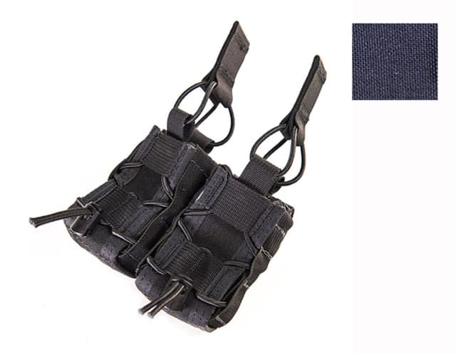 High Speed Gear HSGI Double 40MM Taco MOLLE Mag Pouch LE Blue