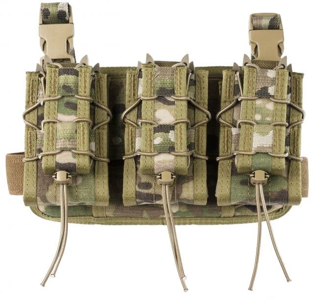 High Speed Gear HSGI Double Decker Leg Rig Rifle Pouch MultiCam