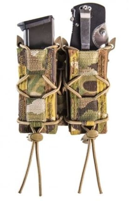 High Speed Gear HSGI Double Taco Pistol Magazine Pouch MultiCam