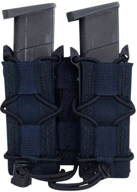 High Speed Gear HSGI Double Pistol Taco MOLLE Pouch LE Blue