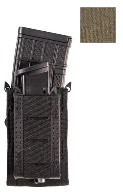 High Speed Gear HSGI Duty Double Decker Taco U-Mount Rifle/Pistol Pouch Olive Drab