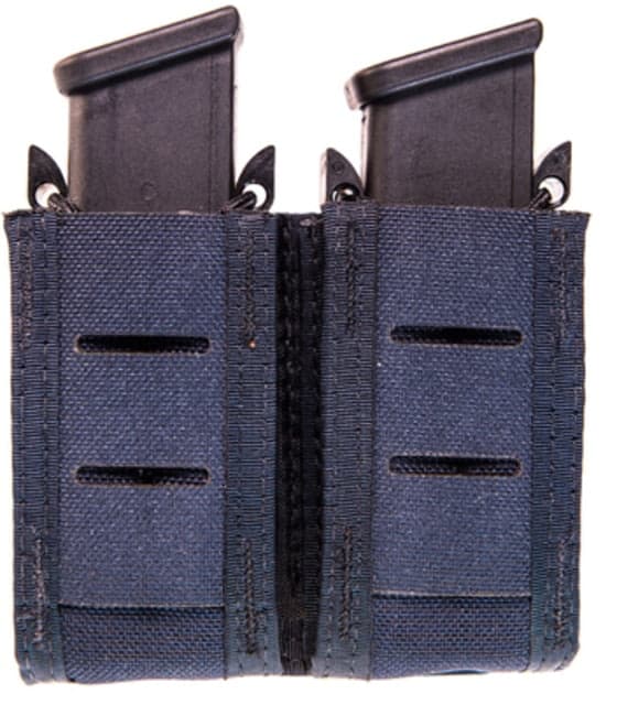 High Speed Gear HSGI Duty Double Pistol Taco U-Mount Pouch LE Blue