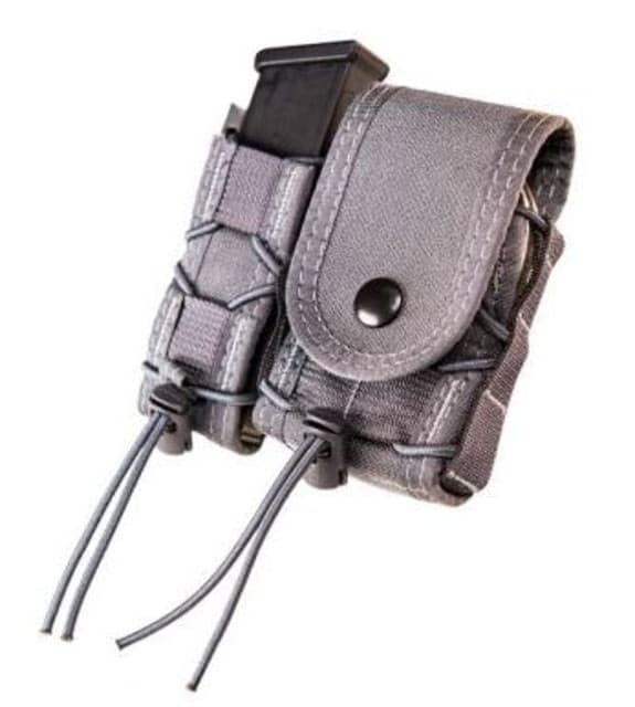 High Speed Gear Hsgi Leo Platform Covered Adaptable Belt Mount Pouch Wolf Gray