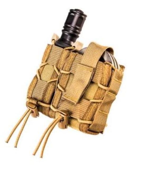 High Speed Gear HSGI LEO Platform Open Adaptable Pistol Pouch Coyote Brown