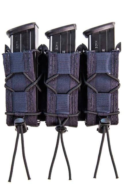 High Speed Gear HSGI Triple Taco Pistol Magazine Pouch LE Blue