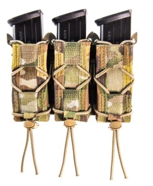 High Speed Gear HSGI Triple Taco Pistol Magazine Pouch MultiCam
