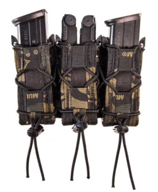 High Speed Gear HSGI Triple Taco Pistol Magazine Pouch MultiCam Black