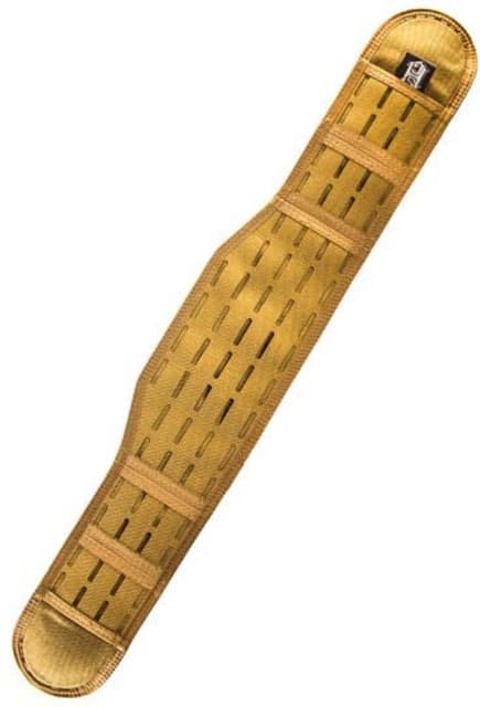 High Speed Gear Laser Sure Grip Slotted Padded Belt Coyote Brown Extra Large