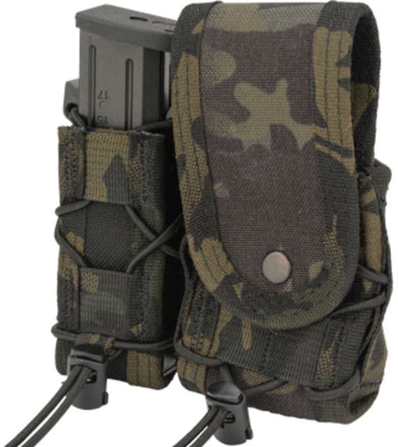 High Speed Gear Leo Taco MOLLE Covered Pouch MultiCam Black