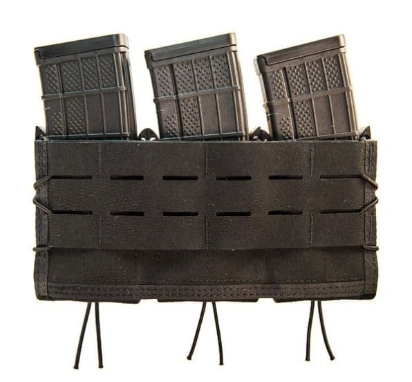 High Speed Gear Triple Double Decker Taco Shingle Rifle/Pistol Magazine Pouch Black