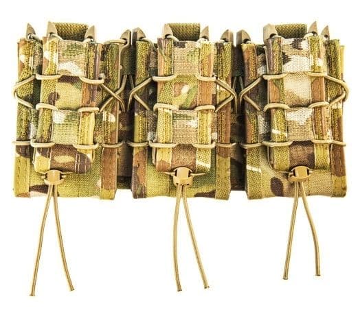 High Speed Gear Triple Double Decker Taco Shingle Rifle/Pistol Magazine Pouch MultiCam