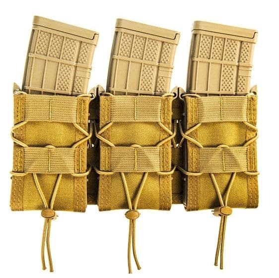 High Speed Gear Triple Taco Shingle Rifle Magazine Pouches Coyote Brown