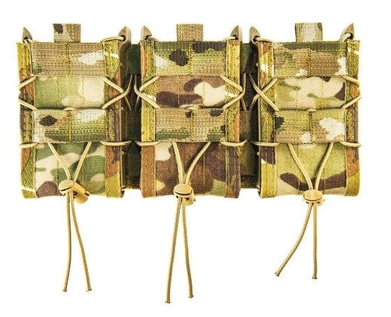 High Speed Gear Triple Taco Shingle Rifle Magazine Pouches MultiCam