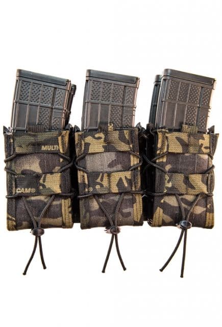 High Speed Gear Triple X2R Taco Shingle Rifle Magazine Pouch MultiCam Black
