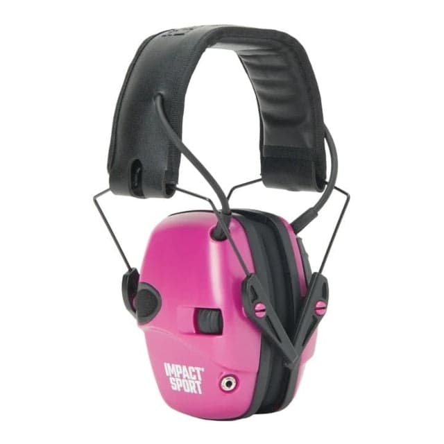 Honeywell EARMUFF IMPACT SPORT PINK W/Y YOUTH/ADULT SMALL