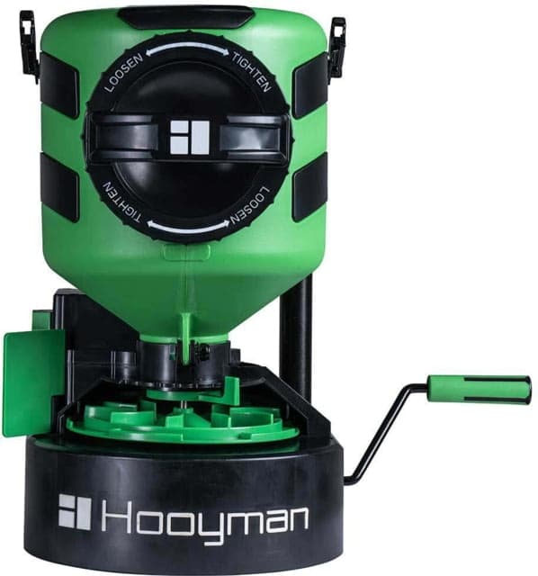 Hooyman Manual Chest 35LB Seeder w/ Shoulder Harness Rig