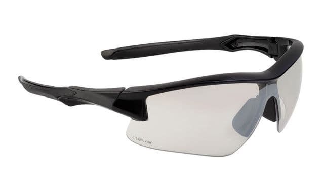 Howard Leight Acadia Safety Eyewear with Hardcoat lens coating Black Frame SCT-REFLECT 50 Lens One size fits most