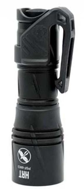 HRT Tactical Gear AWLS Handheld EDC LED Flashlight Li-Ion Battery 1600 Lumens Black