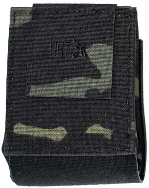 HRT Tactical Gear Folding Dump Pouch Multicam Black