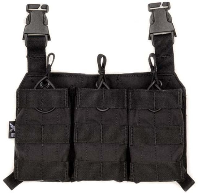 HRT Tactical Gear Triple-AR Placard Black