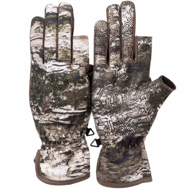 Huntworth Ames Light Weight Soft Shell Glove W/ 1/2 Fingers - Men's Tarnen Medium
