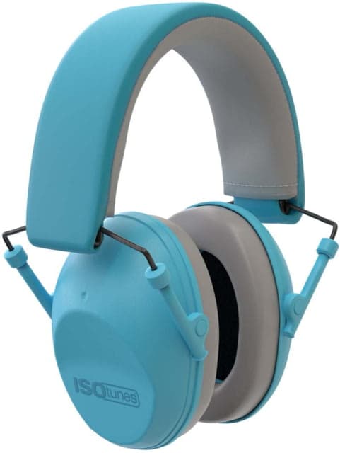 ISOtunes Sport Junior Defender Protective Ear Muffs 20 dB 1 Pair Blue Kids