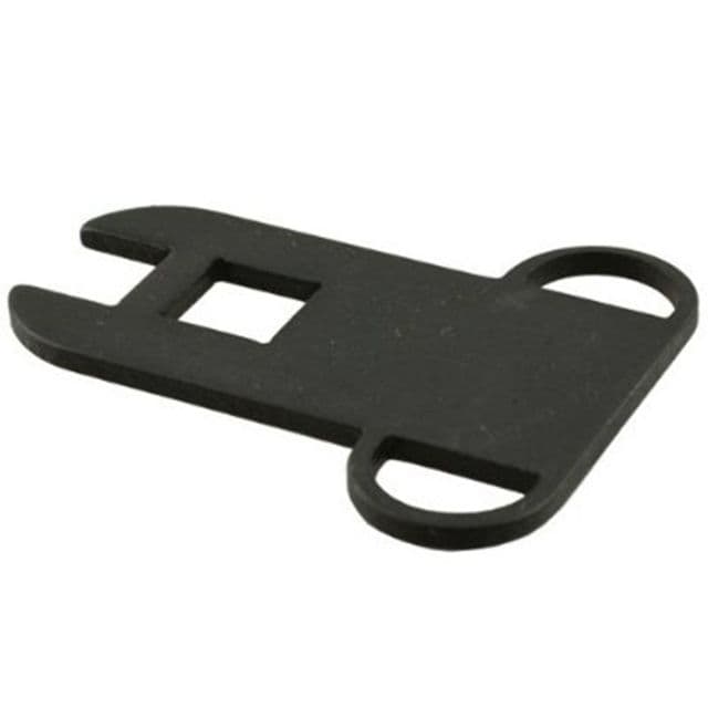JE Machine Tech AK-47/74 Sling Mount Adapter End Plate w/Dual Loop Ambidextrous Steel Black