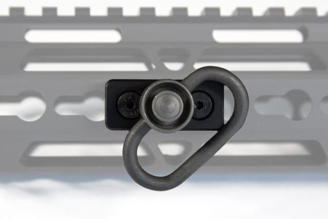 JE Machine Tech Quick Detach Sling Adapter w/QD Swivel Keymod Black
