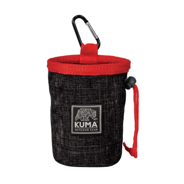 Kuma Outdoor Gear Good Dog Treat Pouch Carbon/Red