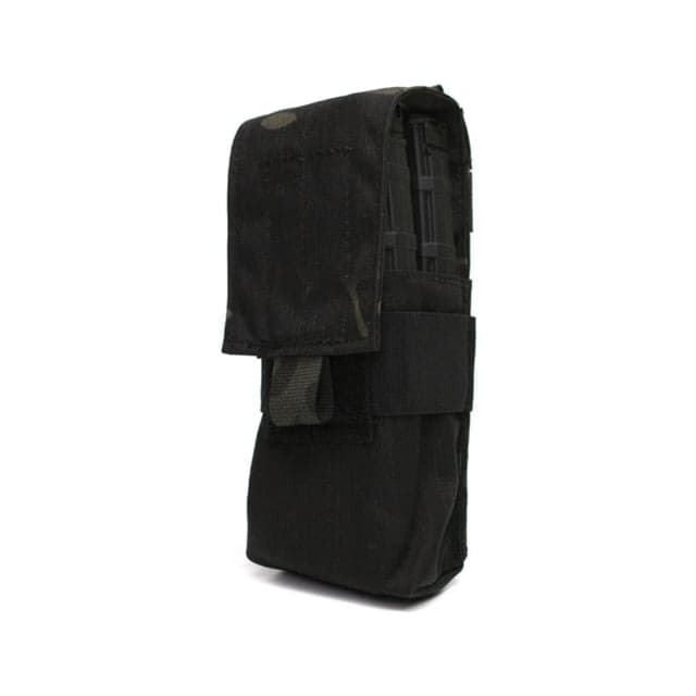 LBT 1x2 Double Stacked Mag Pouch Black Multicam BLACK MC