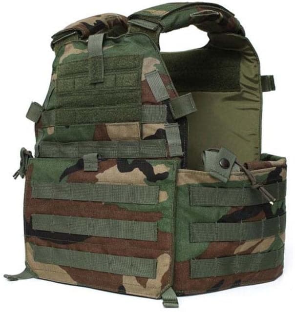LBT Modular Plate Carrier Woodland Large WOOD