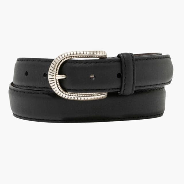 Lejon Corsicana Leather Belt - Women's Black Large