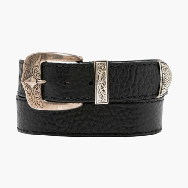 Lejon Dakota Leather Belt - Women's Black Small