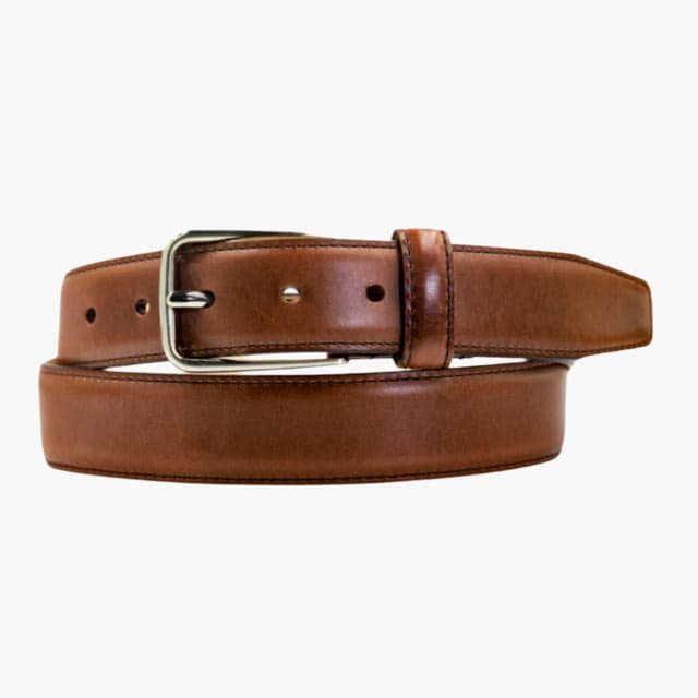 Lejon Park Ave Leather Belt - Men's Brown 44