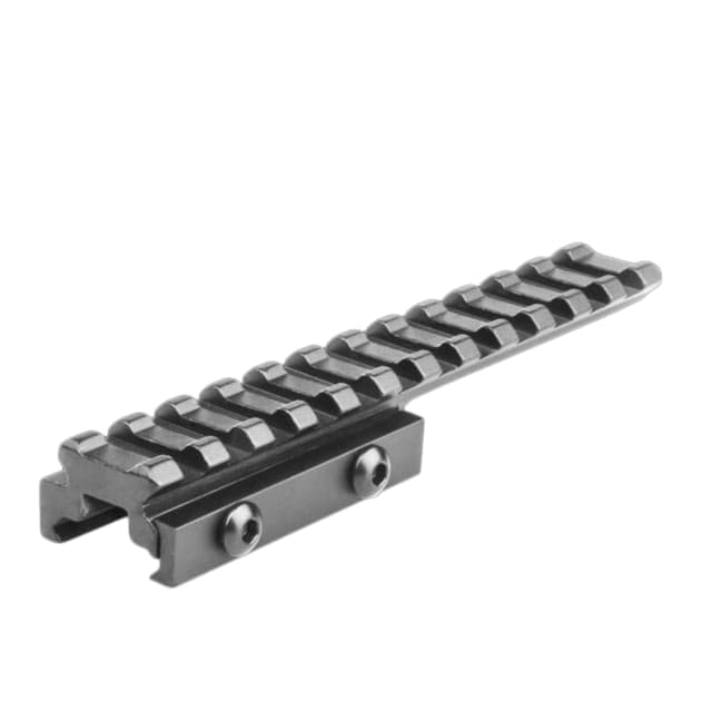 Lion Gears Cantilever Riser Mount .5in Riser 5in Long with 12 Slots Black Medium