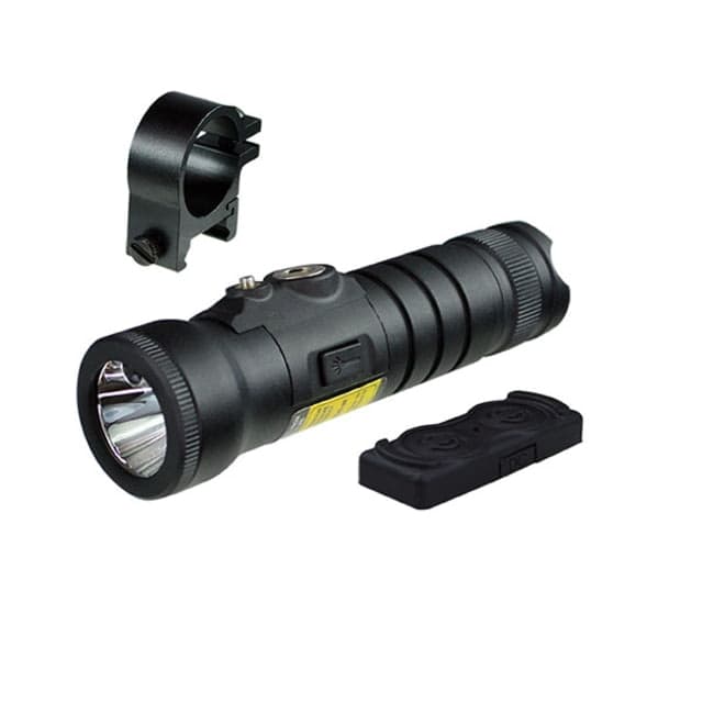 Lion Gears Flg-22 Rechargeable 600 Lumens Led Flashlight/Green Laser Combo Ambidextrous On/Off Switch Picatinny/Weaver Rail Black