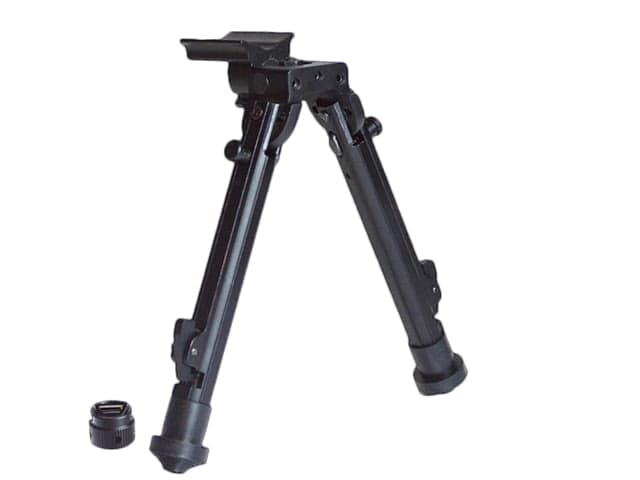 Lion Gears Scout-Pod 7in-9in Tactical Button-Lock 3-Position Folding Bi-Pods With Sling Stud Mounting Deck