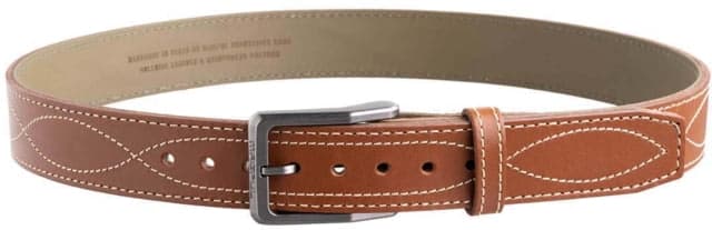 Magpul Industries Tejas El Pistolero Hide Gun Belt w/Buckle Closure 1.5in Wide 46 in Reinforced Polymer Light Brown