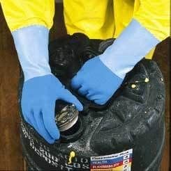 Mapa/Spontex Pioneer Corp Glove Bluegrip Rubber Lg PK6PR Case