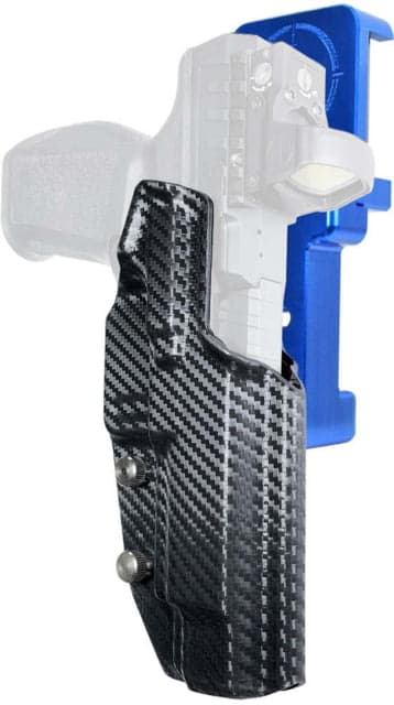 Maxtor Tactical Alloy Competition Kydex OWB Holster FN 509 Compact Right Carbon Fiber/Blue