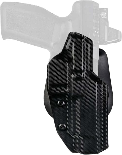 Maxtor Tactical Owb Paddle Holster Apx A1 Right Carbon Fiber
