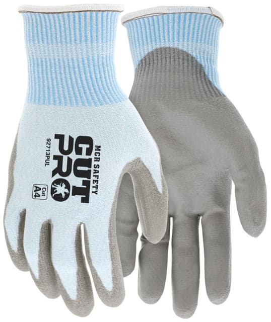 MCR Safety Cut Pro 13 Gauge Hypermax Black PU Sleeves - Men's Black