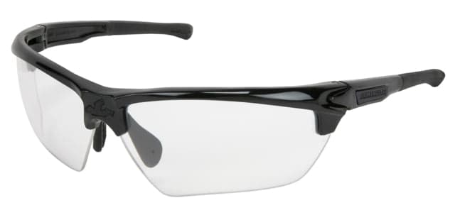 MCR Safety Dominator DM3 Black Frame Black TPR Max6 Anti-Fog Lens Coating Clear One Size