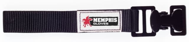 MCR Safety Glove/Utility Clip 12in Nylon Strap with Metal Clip Black One Size