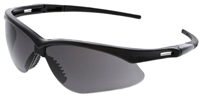 MCR Safety Memphis Series Safety Glasses MAX36 Anti-Fog / Anti-Scratch Coating Wrap Around Lens Design Gray One Size