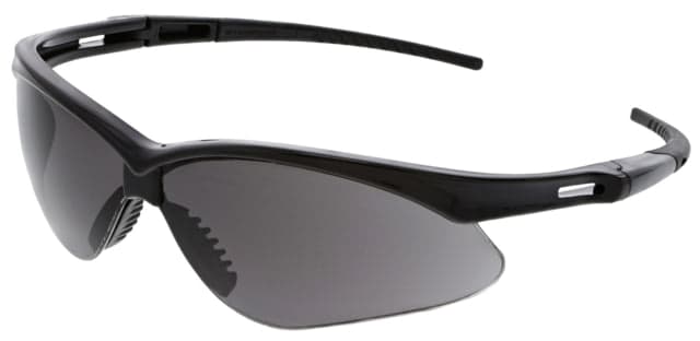 MCR Safety Memphis Series Safety Glasses UV-AF Anti-Fog Coating Wrap Around Lens Design Gray One Size