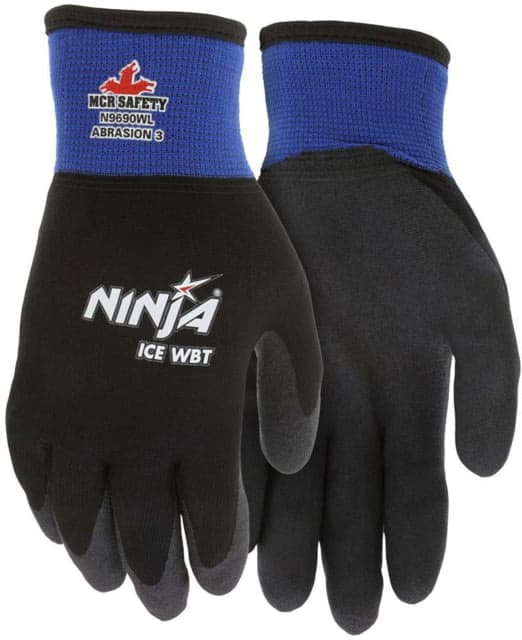Mcr Safety Ninja Ice Insulated Waterproof Work Gloves Large