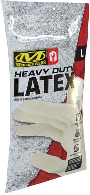 Mechanix Wear 10 Pk Nitrile 6 Mil Gloves - Men's Ivory Large D04-00-010-010