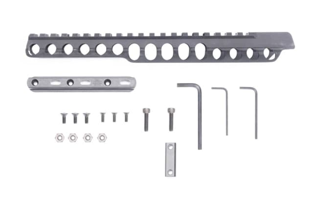Mesa Tactical Remington Model 870 Adapter Mount Pic Rail 12 Gauge 9.5 In Black